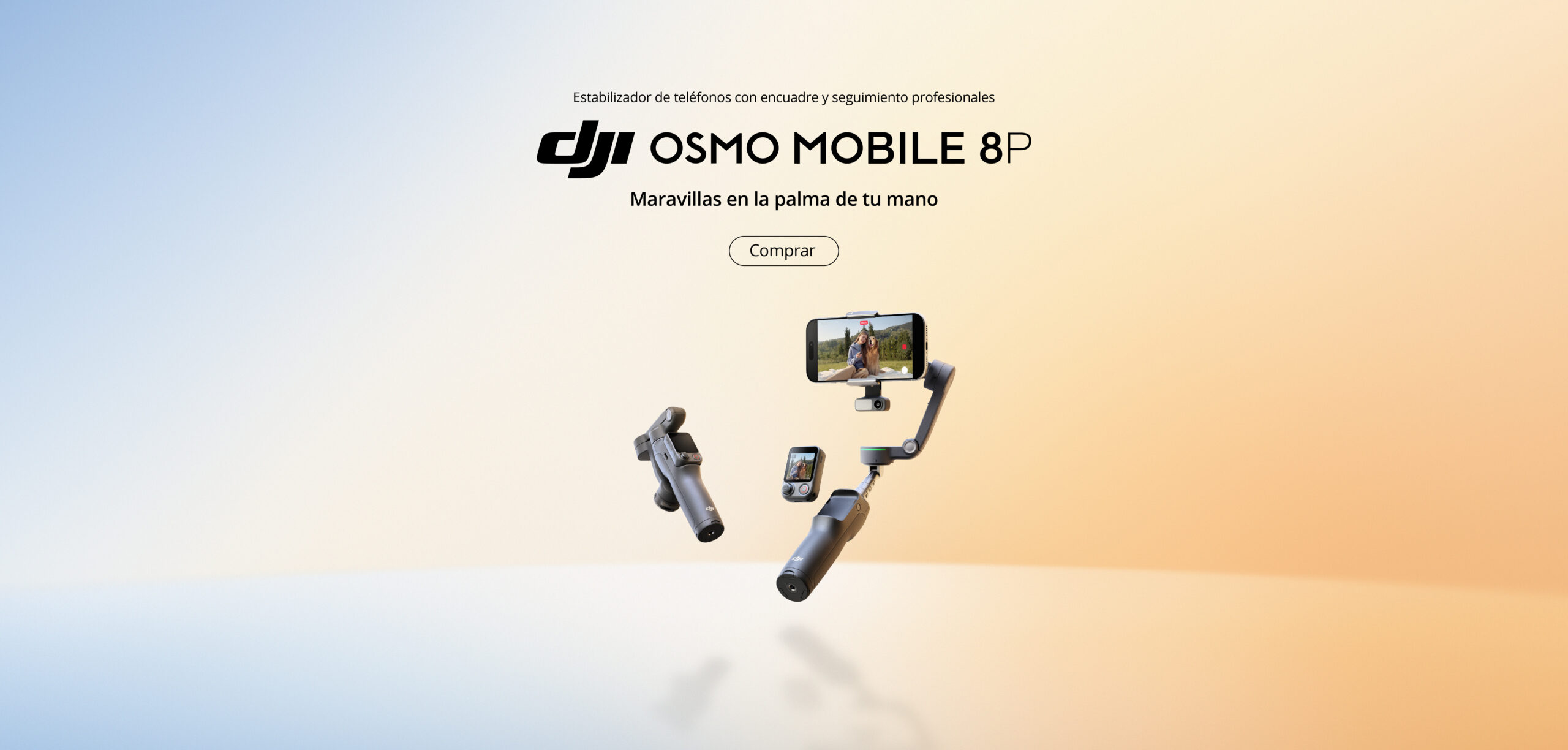 DJI Osmo Mobile 8P — Maravillas en la palma de tu mano